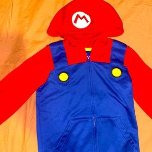 Super Mario bros zip up hoodie